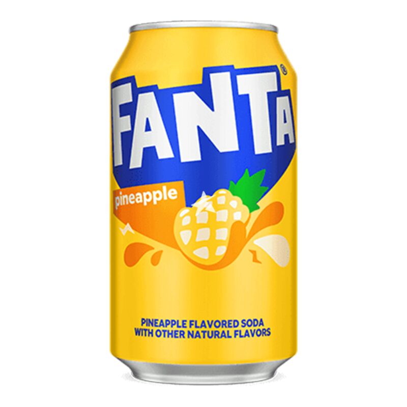 USA Fanta Pineapple Ananas Dose 355ml