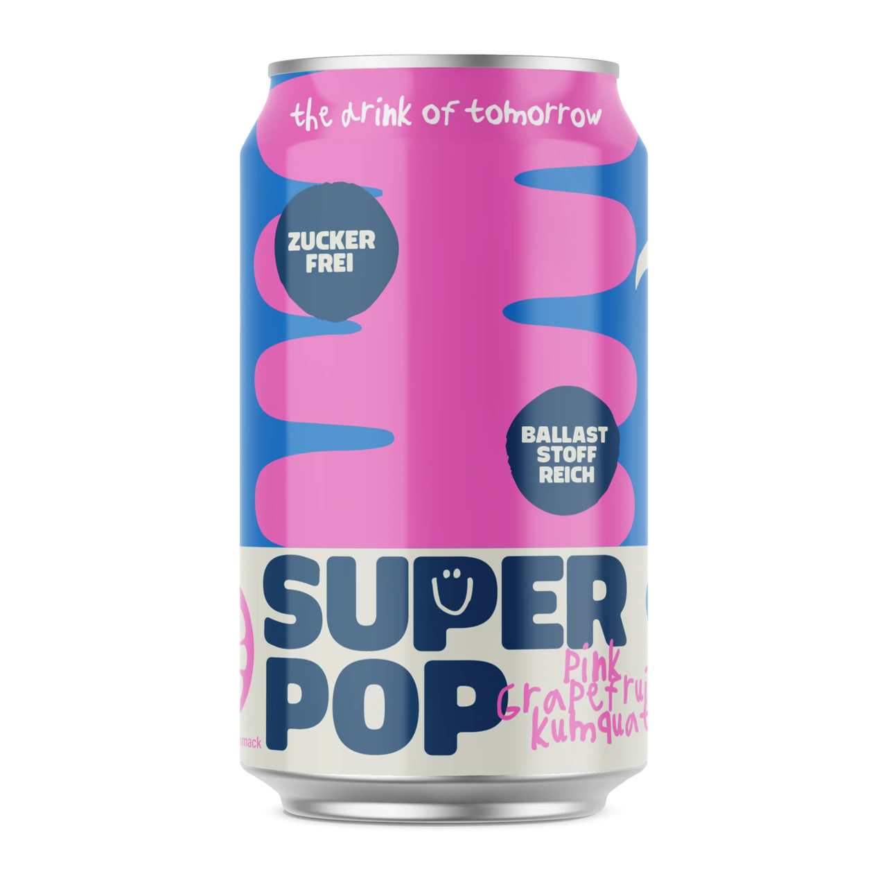 Super Pop Pink Grapefruit-Kumquat Dose 330ml