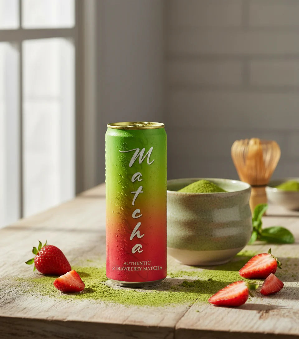 Strawberry Matcha – Authentic Strawberry Edition 330ml