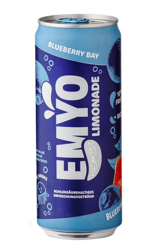EMYO Limonade Vegan Blueberry Bay Dose 330ml