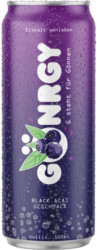 Gönrgy Black Acai Zuckerfrei 500ml