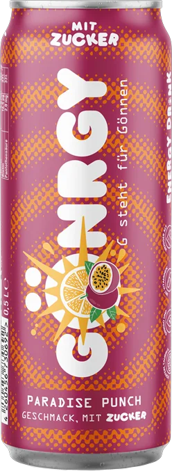 Gönrgy Paradise Punch Mit Zucker Dose 500ml