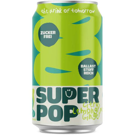 Super Pop Citrus-Lemongrass-Ginger Dose 330ml