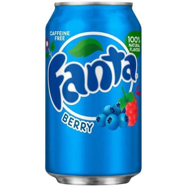 USA Fanta Berry Heidel- & Himbeere Dose 355ml