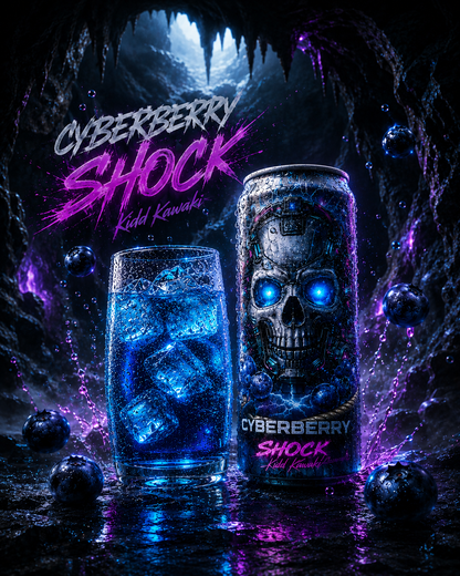 Kidd Kawaki Cyberberry Shock 330ml