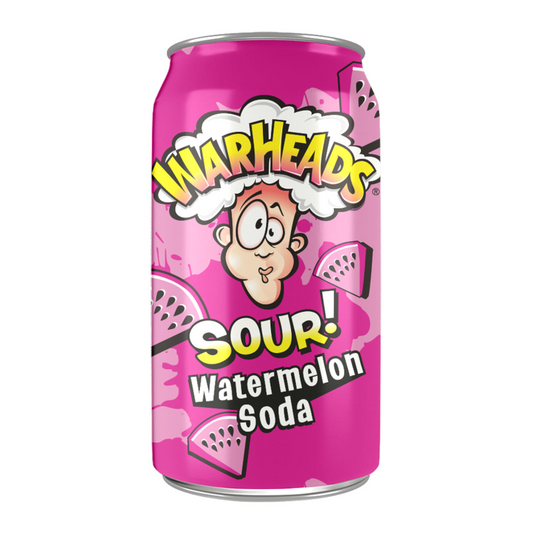 Warheads Watermelon Sour Soda 330ml